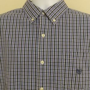 CHAPS Stretch Easy Care Long Sleeve Shirt - Size XL